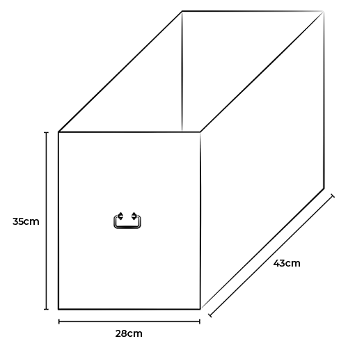 extra large safe deposit box internal dimensions
